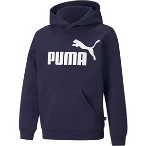 Puma Boy's Big Logo Hoodie Fl B Sweat, Peacoat, 11-12Y UK