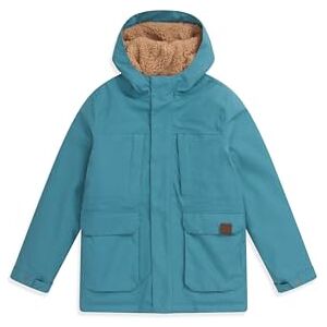 Animal Whitsand Kids Sherpa Jacket Blue Kids Size 5-6 Years