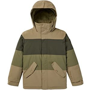 Burton Boy's Symbol Snowboard Jacket, Kelp/Forest Night/Martini Olive, 116 UK