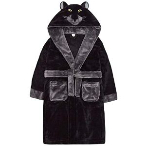 Undercover Kids Panther Dressing Gown 18C526 Black 13 Years