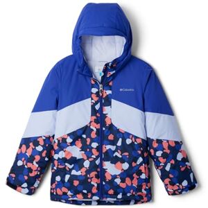 Columbia Youth Girls Horizon Ride 3 Jacket, Coll Navy Winterbloom/Clematis Blue, 140