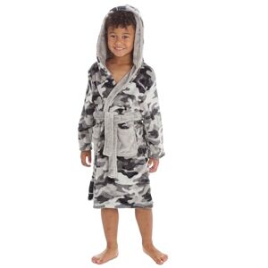 Undercover Kids Camo Dressing Gown 18C779 Grey 3-4 Years