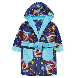 Undercover Kids Space Dragon Dressing Gown 18C653 Navy 3-4 Years