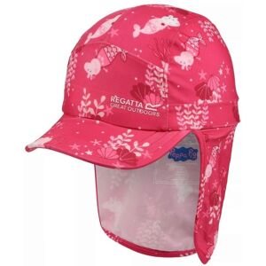 Regatta Childrens Unisex Childrens/kids Sunshade Peppa Pig Cap (Pink Fusion) - Size 4-5y