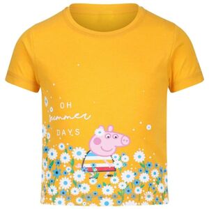 Regatta Childrens Unisex Childrens/kids Peppa Pig Printed Short-Sleeved T-Shirt (Glowlight Yellow) - Size 4-5y