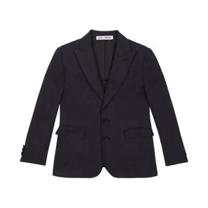 Dolce & Gabbana , Black Jackets for Boys Ss24 ,Black male, Sizes: 8 Y, 6 Y, 12 Y, 10 Y, 12 M