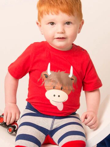 Blade & Rose   Hamish Highland Cow Tee