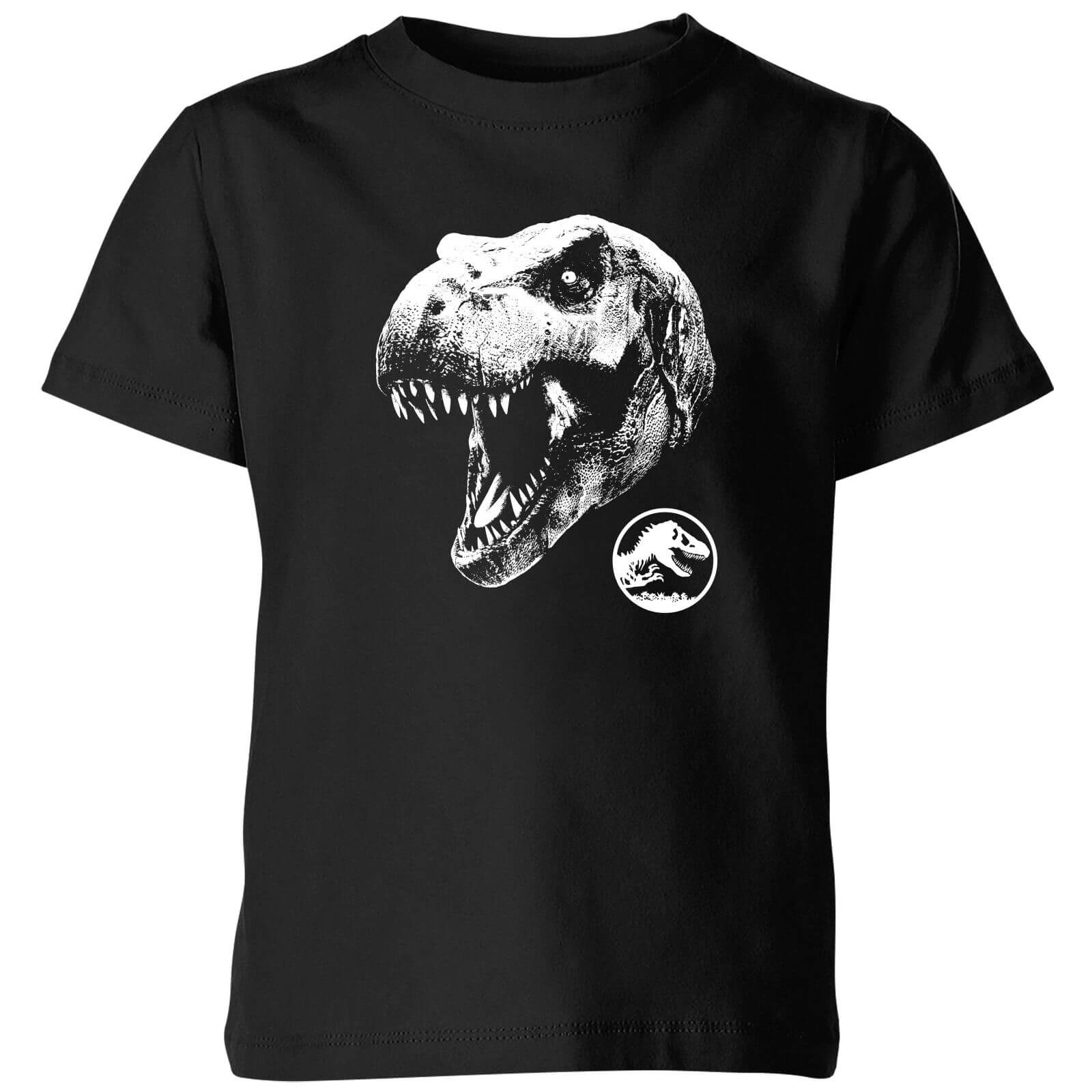 Jurassic Park T Rex Kids' T-Shirt - Black - 11-12 Years - Black