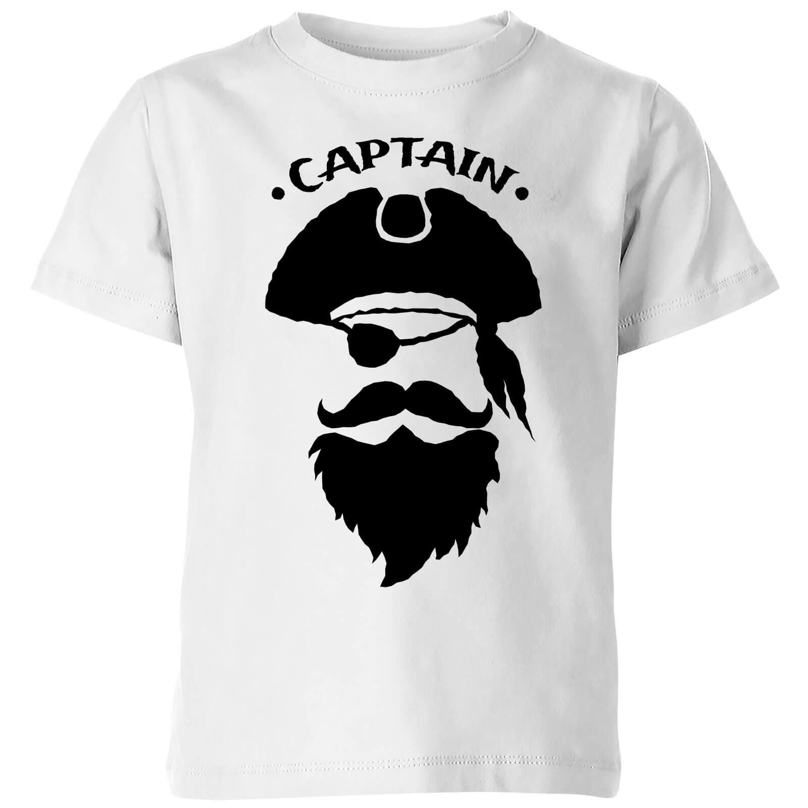 Own Brand Captain Kids T-Shirt - White - 9-10 Years - White