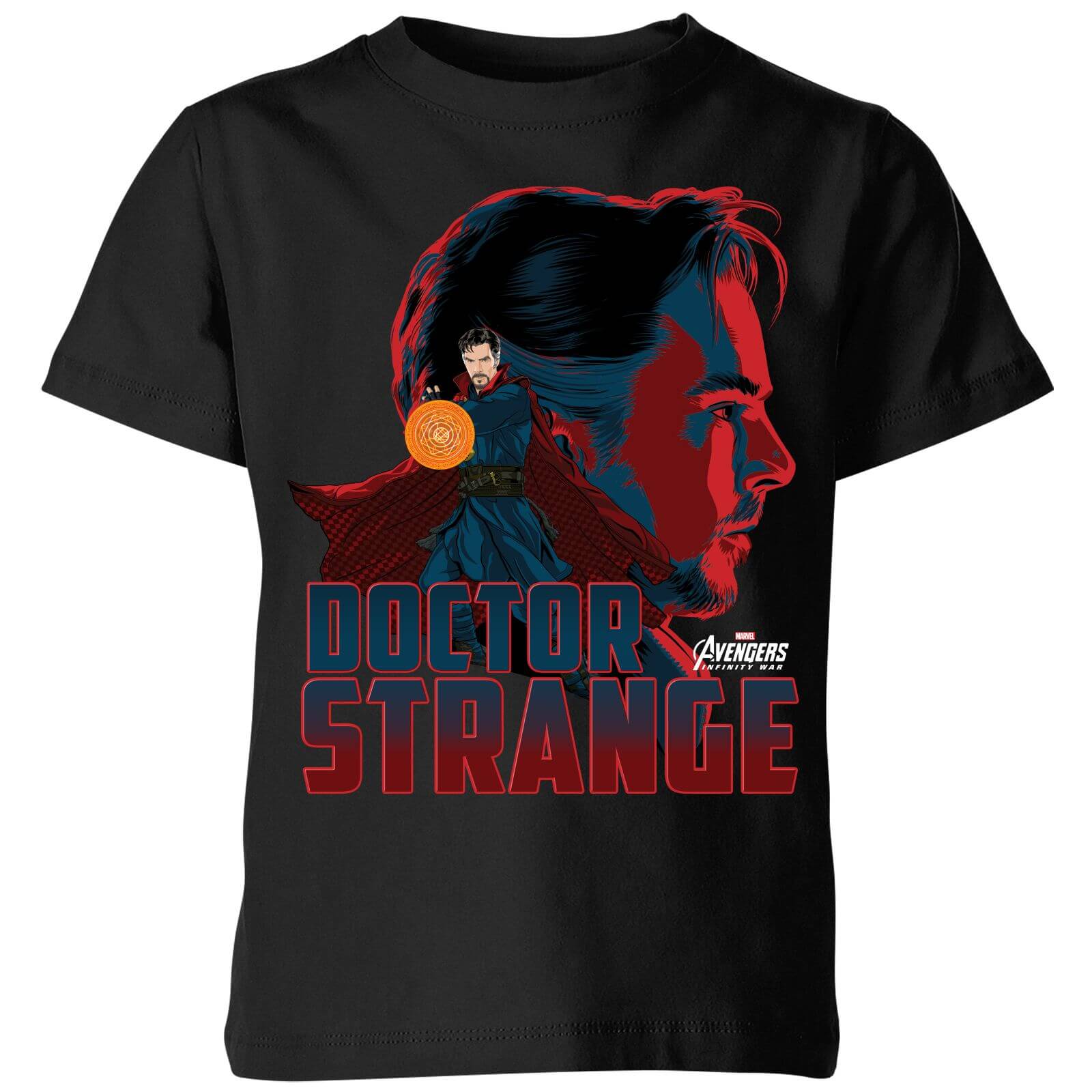 Marvel Avengers Doctor Strange Kids' T-Shirt - Black - 5-6 Years - Black