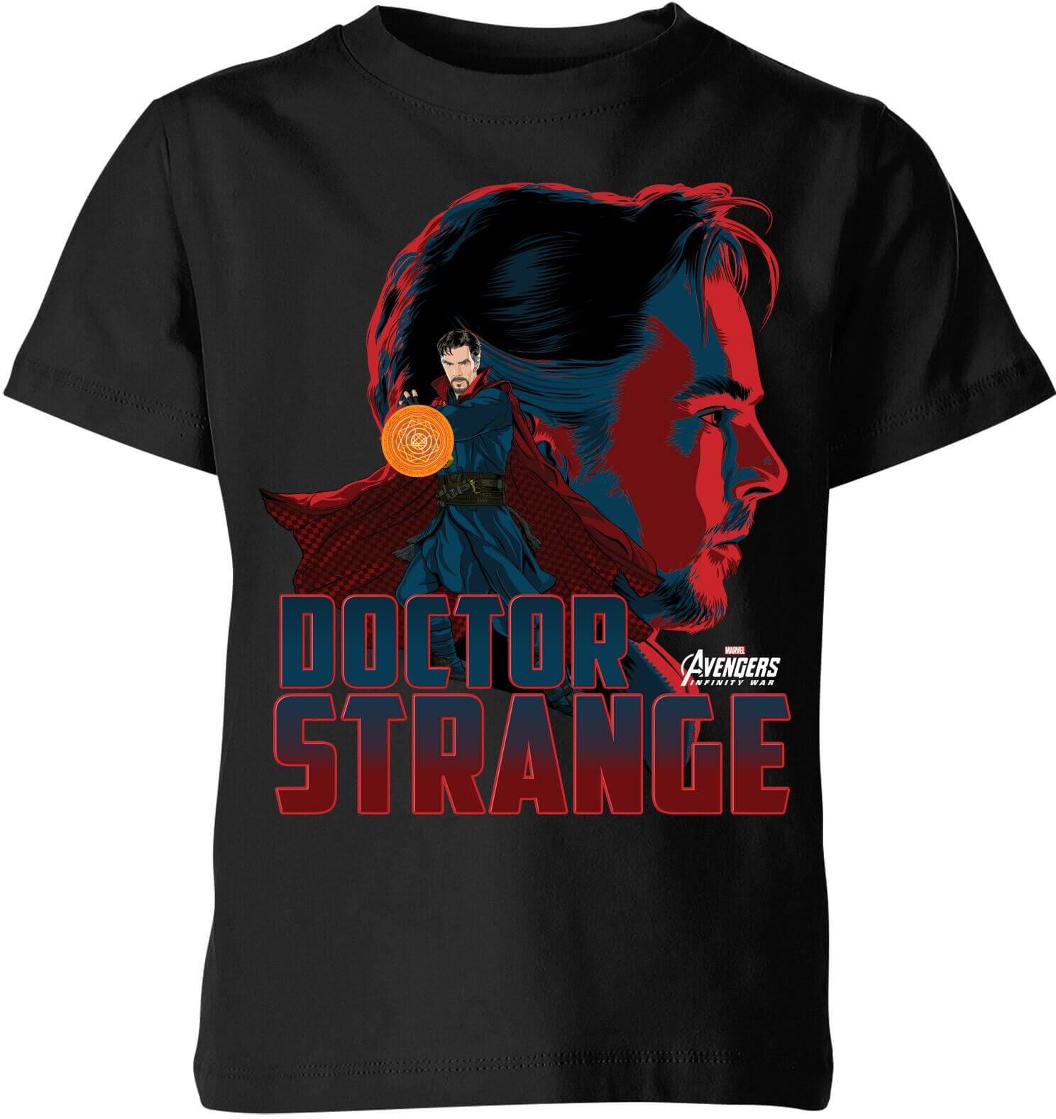 Marvel Avengers Doctor Strange Kids' T-Shirt - Black - 5-6 Years - Black