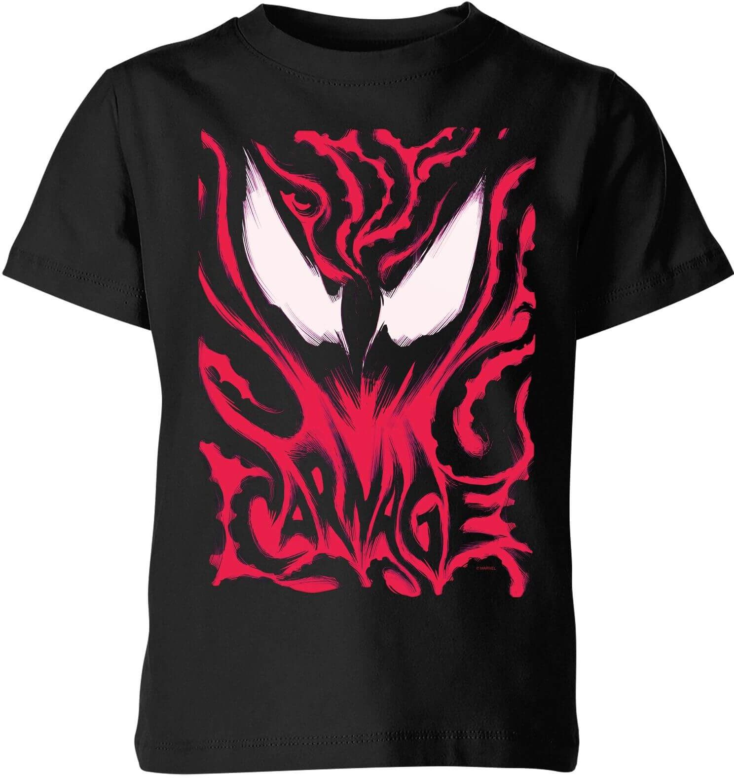 Marvel Venom Carnage Kids' T-Shirt - Black - 7-8 Years - Black