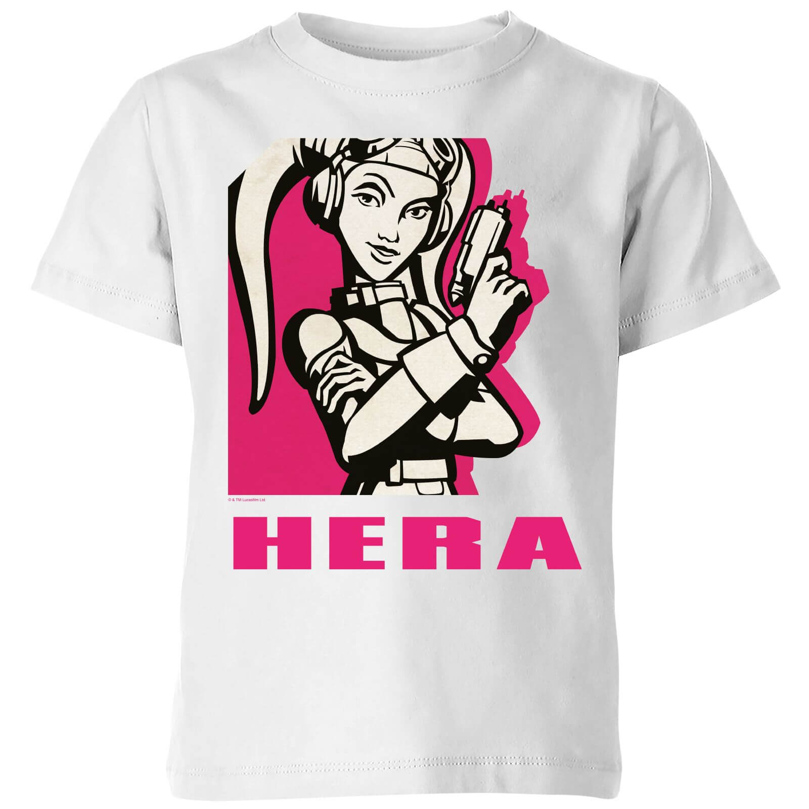 Star Wars Rebels Hera Kids' T-Shirt - White - 5-6 Years - White