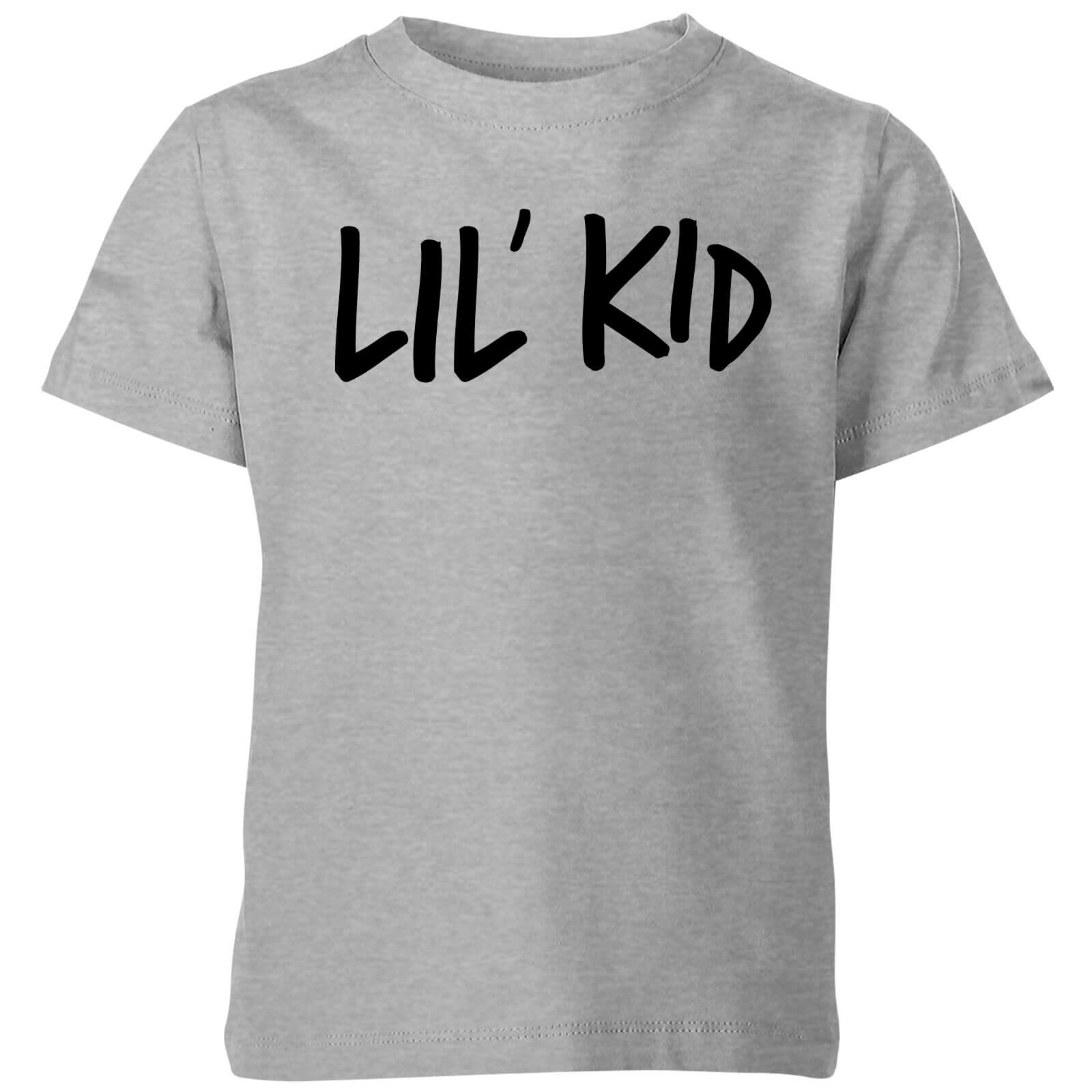 Duo Clothing Lil' Kid Kids' T-Shirt - Grey - 11-12 Years - Grey