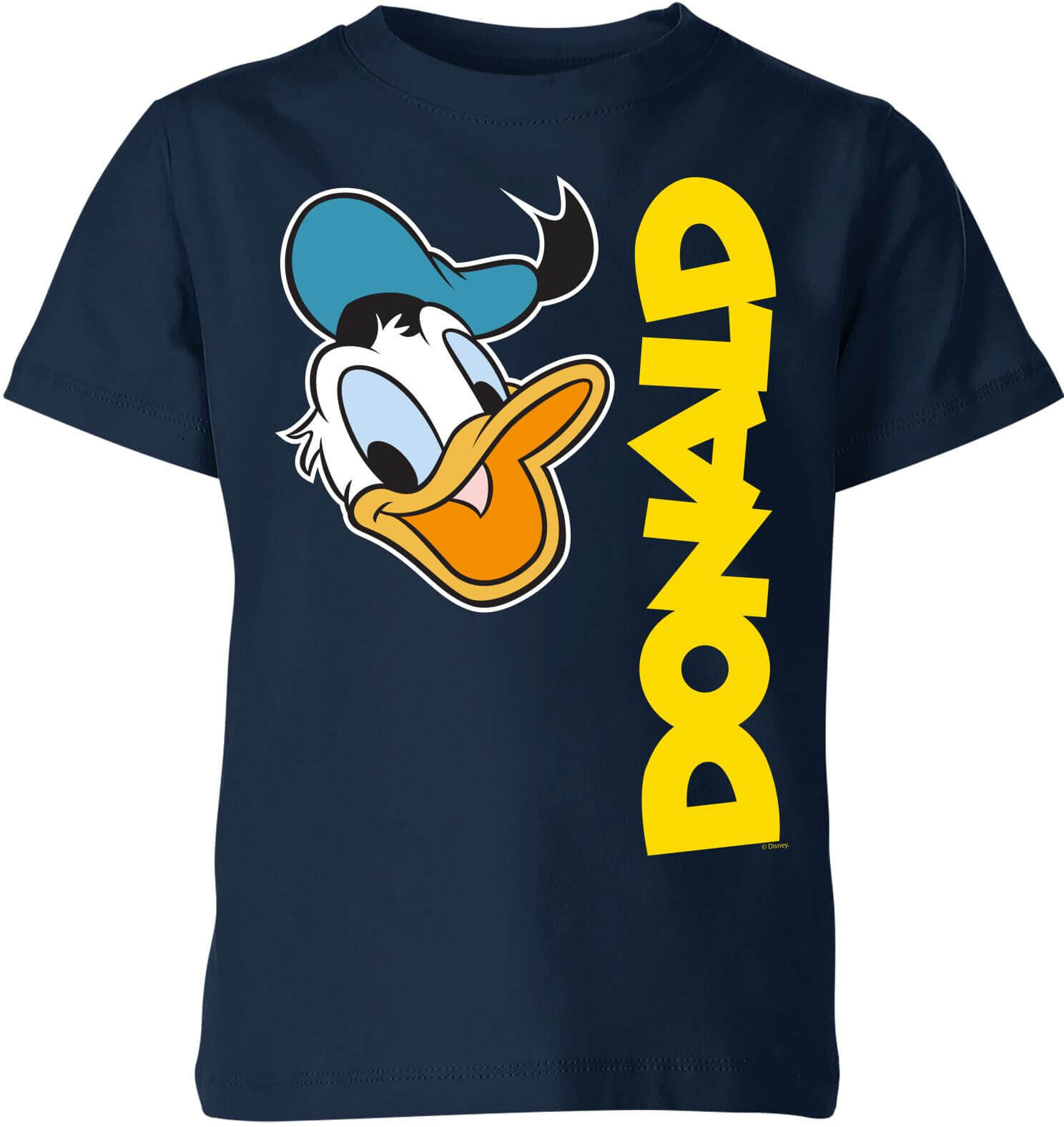 Disney Donald Duck Face Kids' T-Shirt - Navy - 3-4 Years - Navy