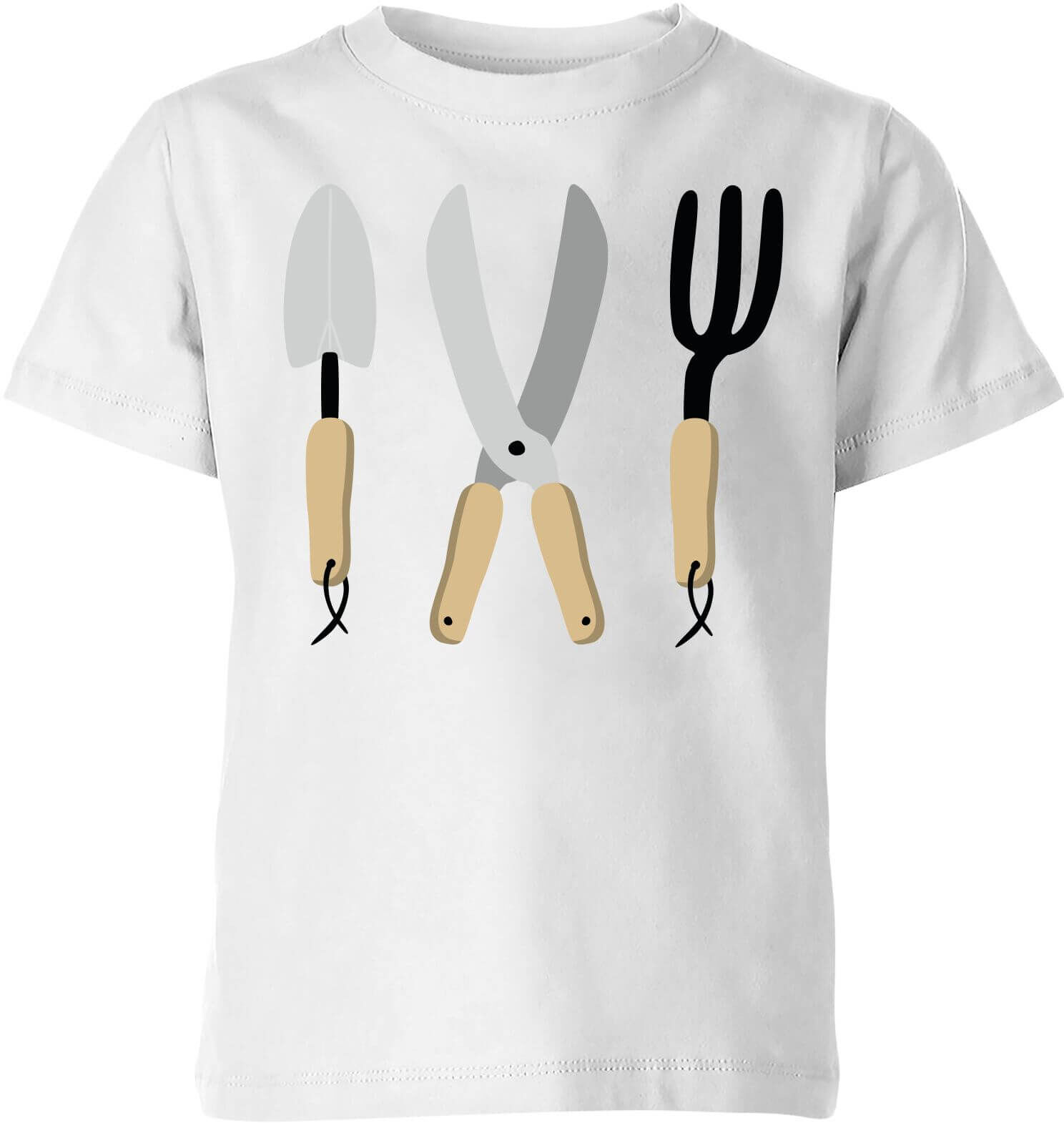 By IWOOT Garden Appliances Kids' T-Shirt - White - 11-12 Years - White