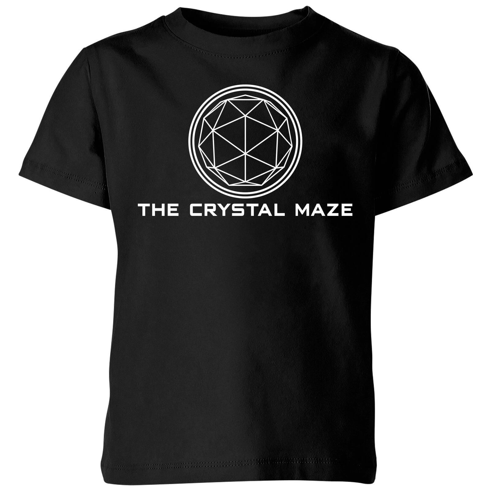 Maze Crystal Maze Logo Kids' T-Shirt - Black - 5-6 Years - Black