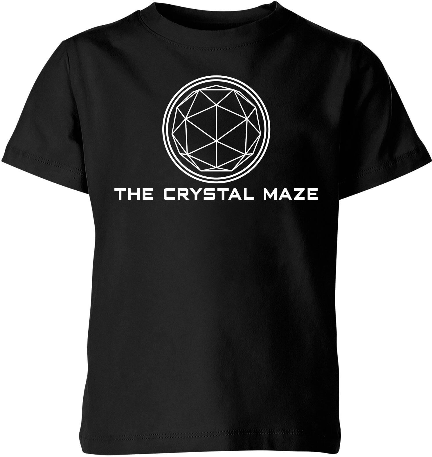 Maze Crystal Maze Logo Kids' T-Shirt - Black - 11-12 Years - Black