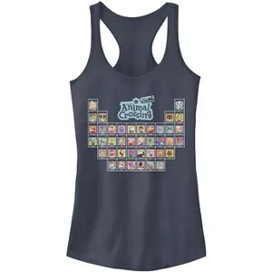 Licensed Character Juniors' Animal Crossing New Horizons Periodic Table Of Villagers Tank Top, Girl's, Size: XL, Purple