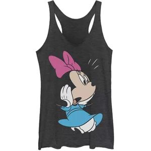 Licensed Character Juniors' Disney Minnie Shocked Face Poster Tank, Girl's, Size: XXL, Oxford