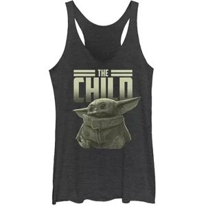 Licensed Character Juniors' Star Wars The Mandalorian The Child Portrait Tank Top, Girl's, Size: XXL, Oxford