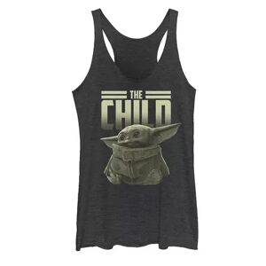 Licensed Character Juniors' Star Wars The Mandalorian The Child Portrait Tank Top, Girl's, Size: Small, Oxford