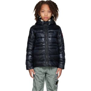 Canada Goose Kids Kids Black Cypress Down Jacket  - 61 BLACK - Size: Extra Small - Gender: unisex