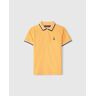 Psycho Bunny Kids Kingsbury Pique Polo Shirt - B0K235B200 869 MOCK ORANGE / 2T - 2T