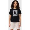 Psycho Bunny Kids Livingston Graphic Tee - B0U247B2TS 009 BLACK 1 / L/14-16 - L/14-16