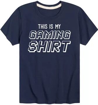 Licensed Character Boys 8-20 This Is My Gaming Shirt Tee, Boy's, Size: Small, Blue