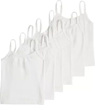 Hanes Toddler Girl Hanes 6-Pack Ultimate Super Soft Tagless Cami Tank Tops, Toddler Girl's, Size: 2T-3T, Multicolor