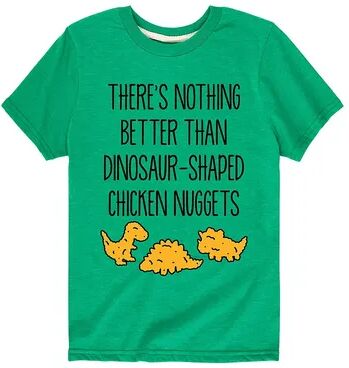 Licensed Character Boys 8-20 Dinosaur Chicken Nuggets Graphic Tee, Boy's, Size: XL, Med Green