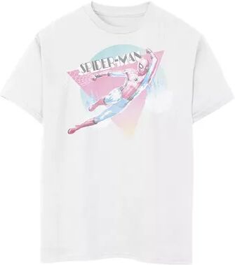 Marvel Boys 8-20 Marvel Spider-Man: Far From Home Spider-Man Swing Graphic Tee, Boy's, Size: XS, White