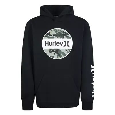 Hurley Boys 8-20 Hurley Camo Logo Fleece Pullover Hoodie, Boy's, Size: XL, Oxford