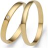 Firetti Trauring »Schmuck Geschenk Gold Hochzeit Ehering Trauring "LIEBE"«, Made in Germany, wahlweise mit oder ohne Brillant gelb 62 weiblich