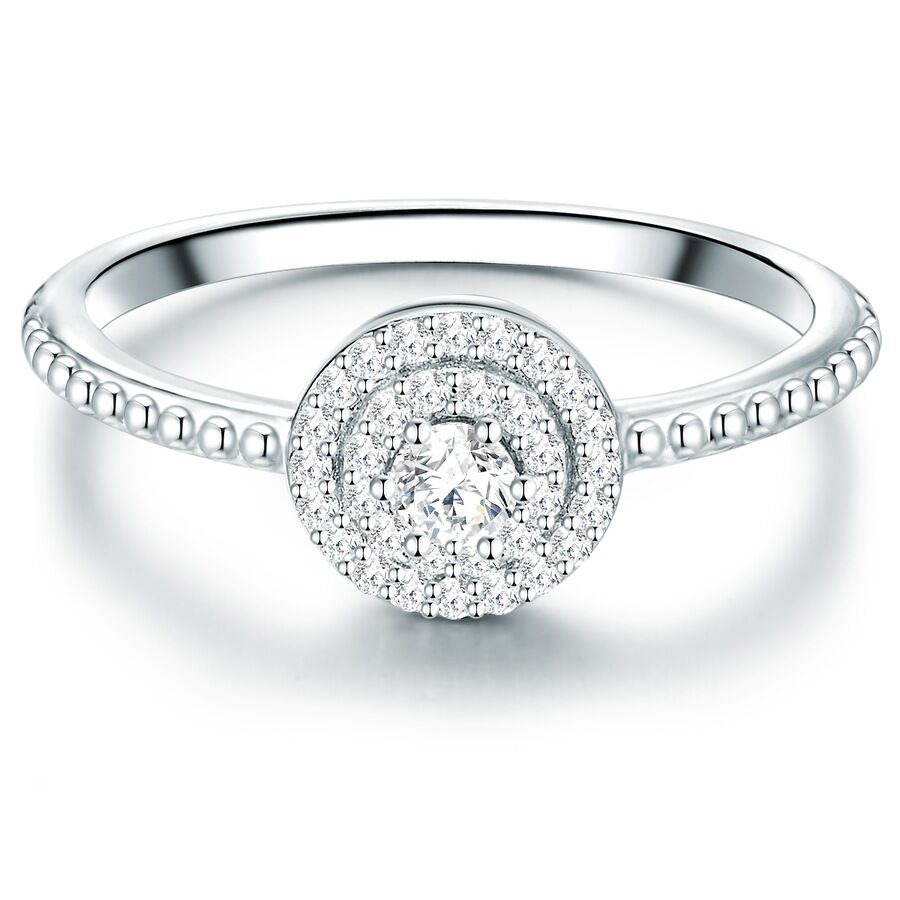 Tresor 1934 Ring Sterling Silber Zirkonia Ringe Damen