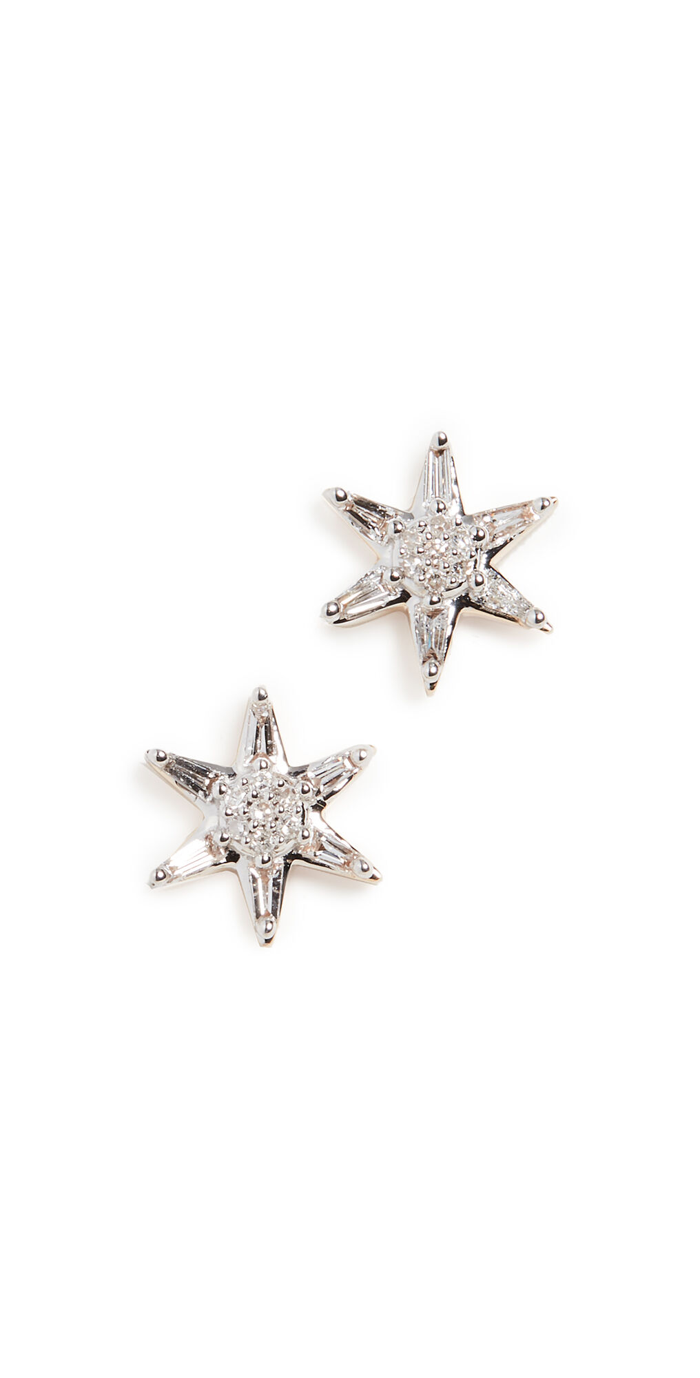 Adina Reyter 14k Baguette Star Post Earrings Yellow Gold One Size  Yellow Gold  size:One Size