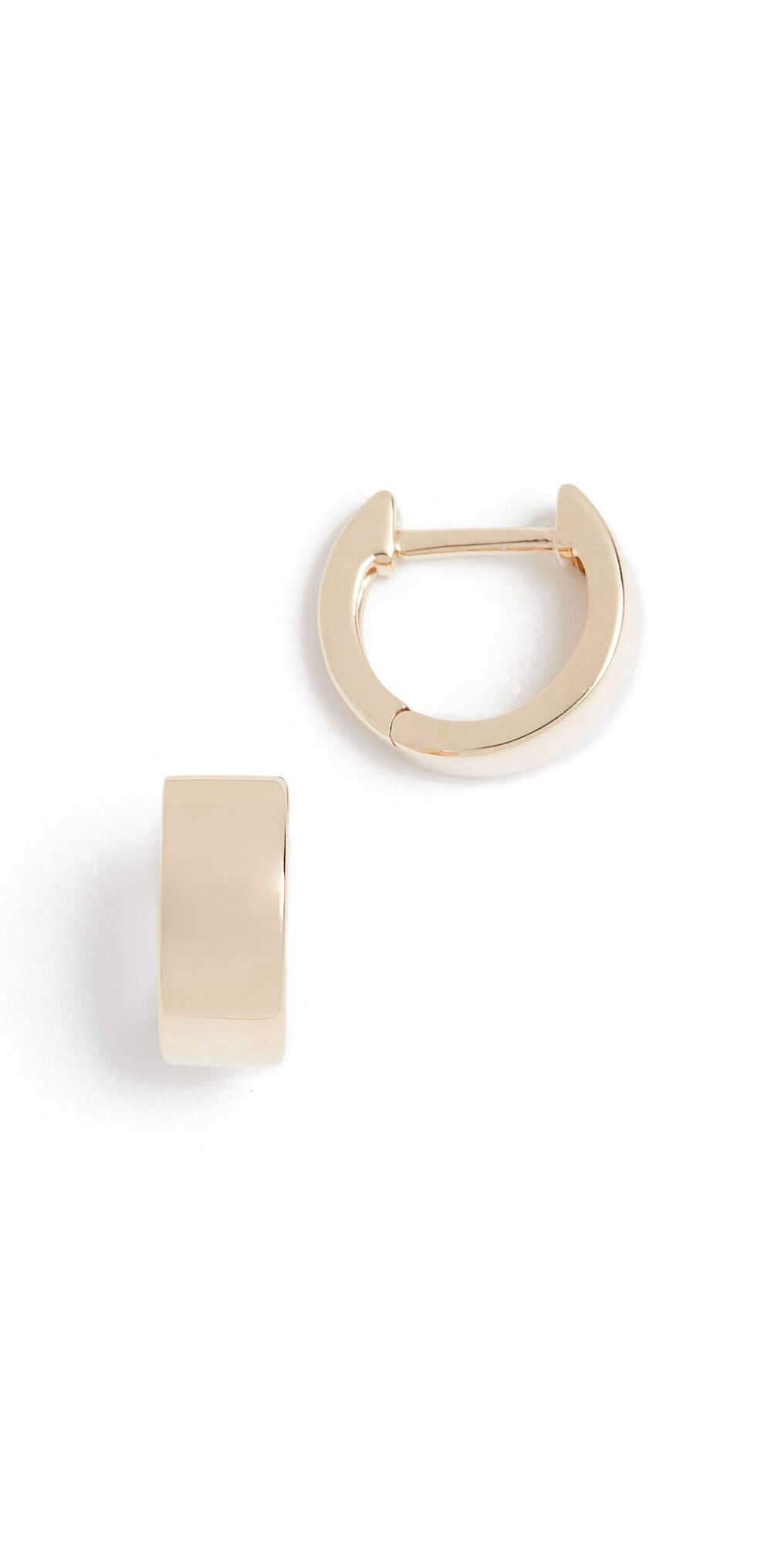 EF Collection 14k Gold Jumbo Huggie Earrings Yellow Gold One Size  Yellow Gold  size:One Size