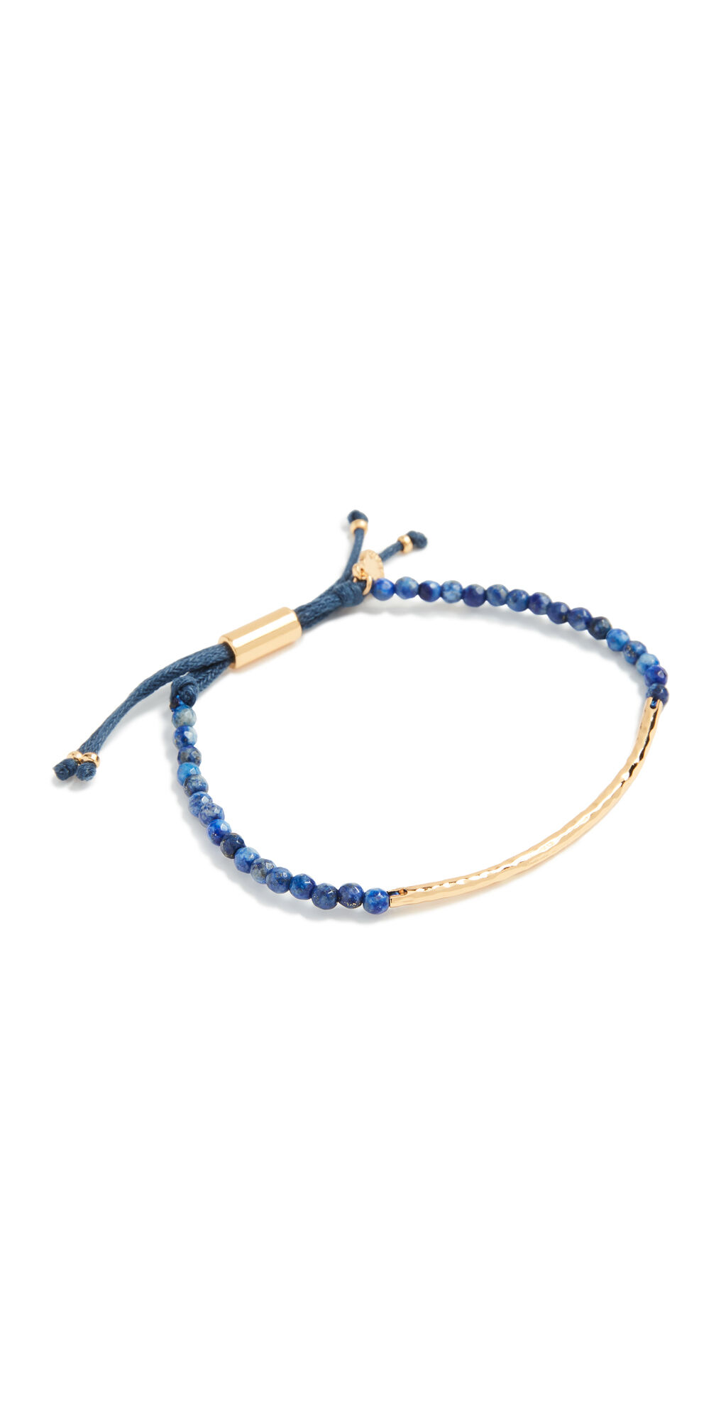 Gorjana Power Gemstone Bracelet For Wisdom Lapis/Gold One Size  Lapis/Gold  size:One Size
