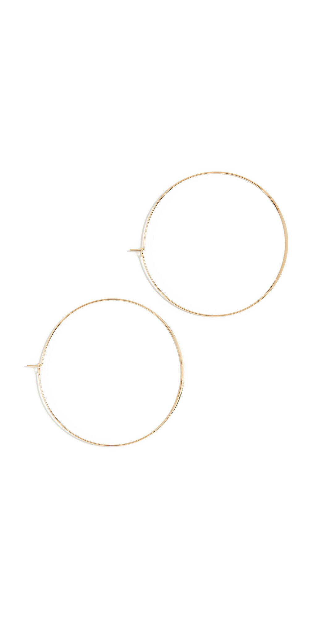 Jules Smith Suki Hoop Earrings Gold One Size  Gold  size:One Size