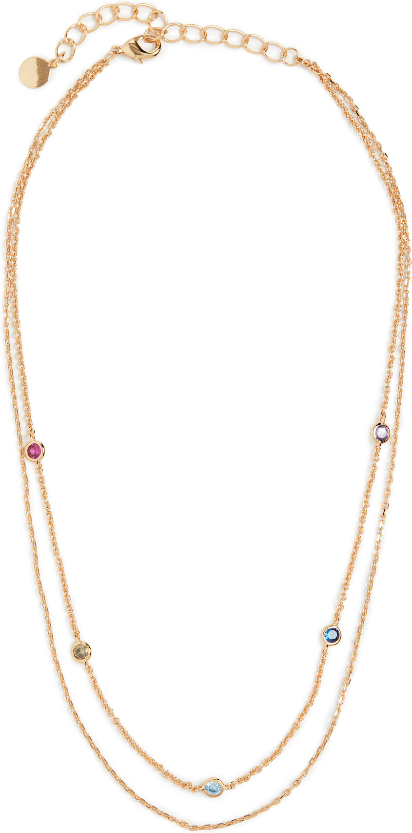 Jules Smith Crimson Chain Choker Gold One Size  Gold  size:One Size