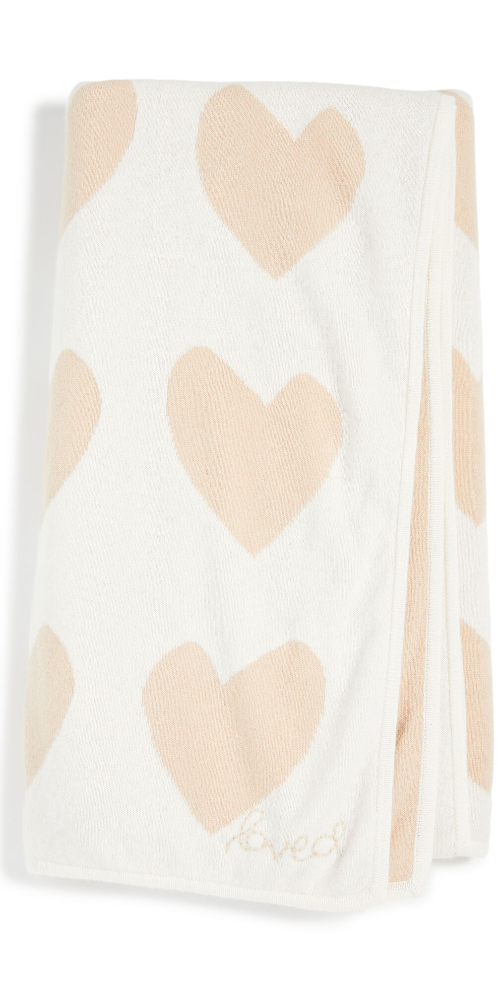 Kerri Rosenthal Imperfect Love Cashmere Blanket Oatmilk One Size  Oatmilk  size:One Size