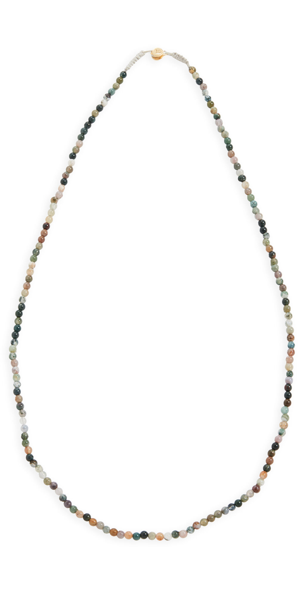 Madewell Beaded Chain Necklace Craft Blue Multi One Size  Craft Blue Multi  size:One Size