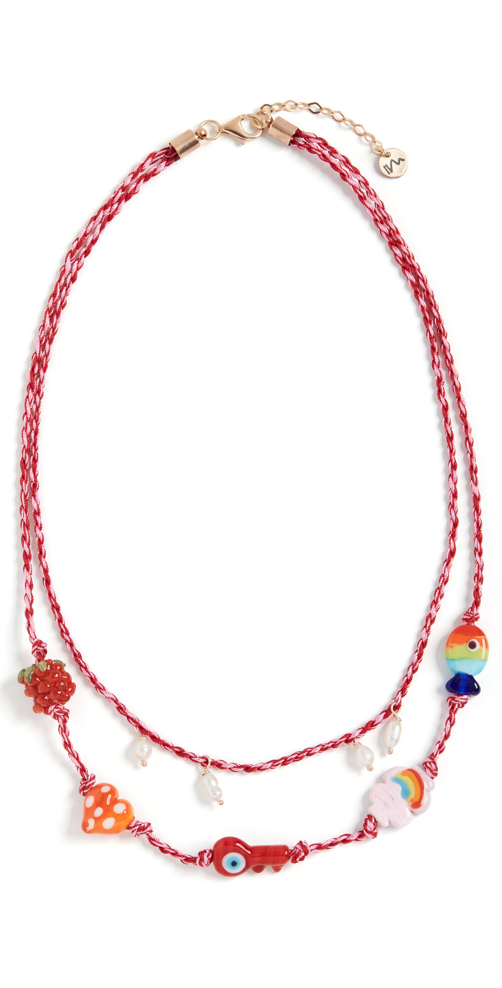Maison Irem Cord Necklace Dream Mix Colors One Size  Mix Colors  size:One Size