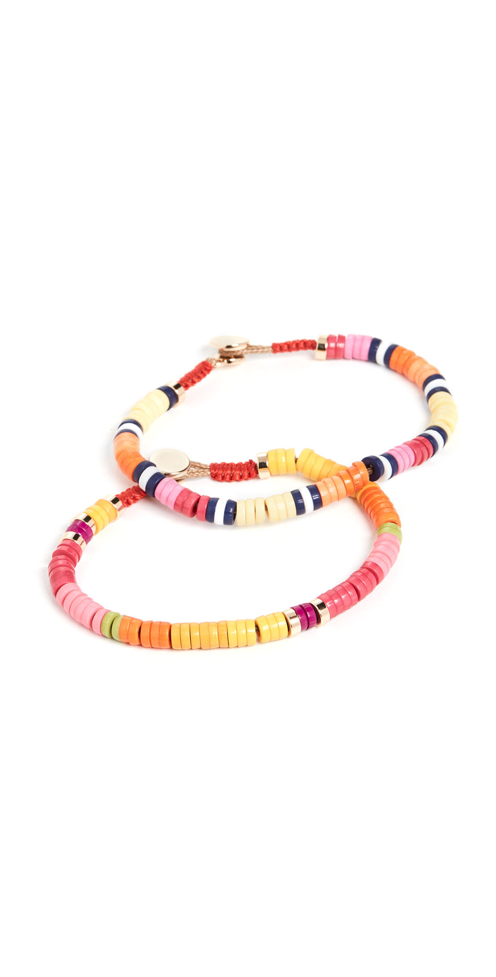 Roxanne Assoulin Tropical Punch Set of Two Bracelets Multi One Size  Multi  size:One Size