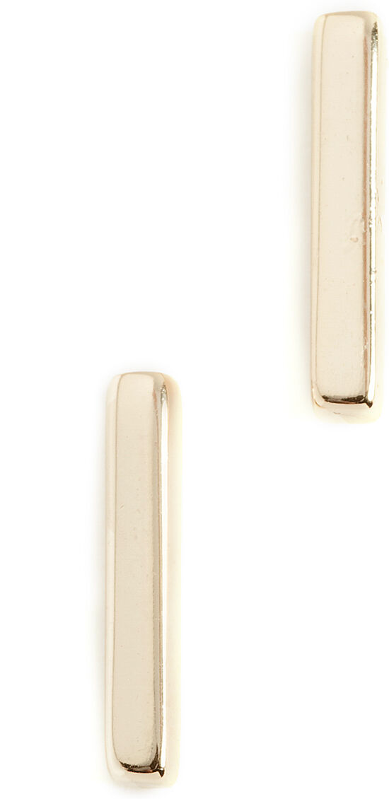 SHASHI Bar Earrings Gold One Size  Gold  size:One Size