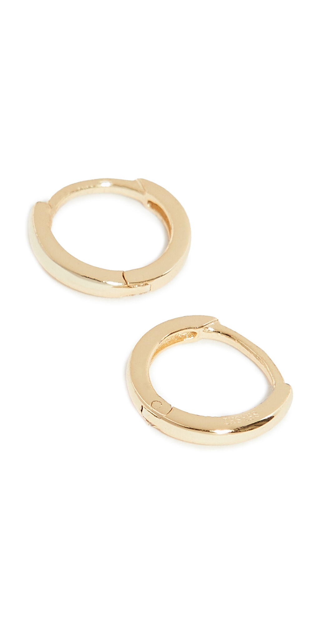 SHASHI Katrina Hoop Earrings Gold One Size  Gold  size:One Size
