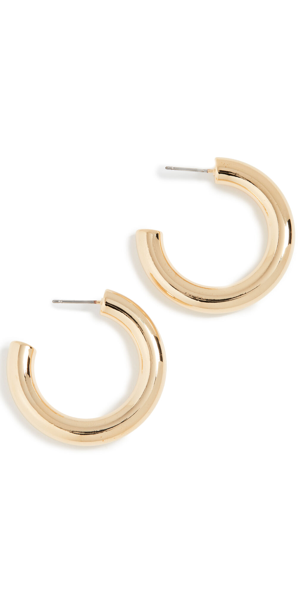 SHASHI Leila Hoops Gold One Size  Gold  size:One Size