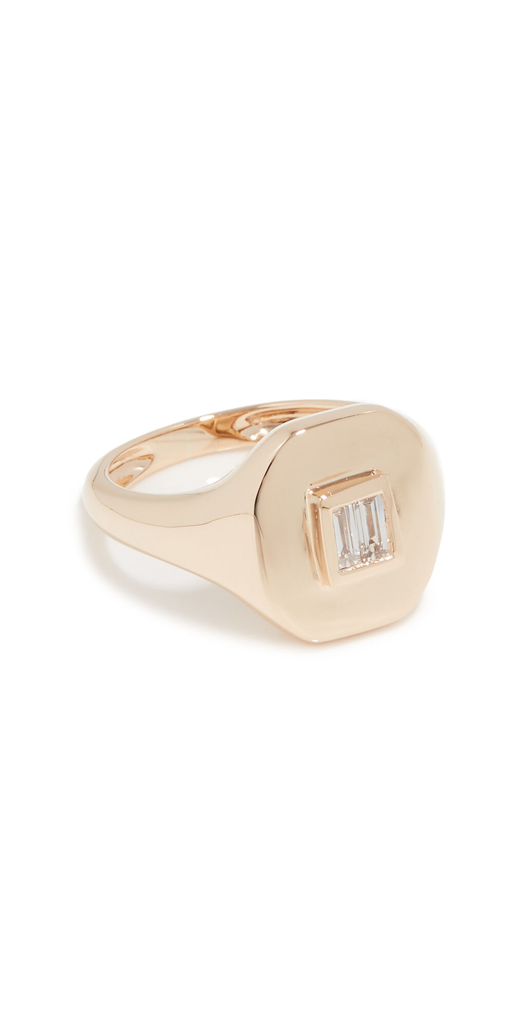 SHAY 18k Essential Diamond Pinky Ring Gold/White Diamond 3.5  Gold/White Diamond  size:3.5