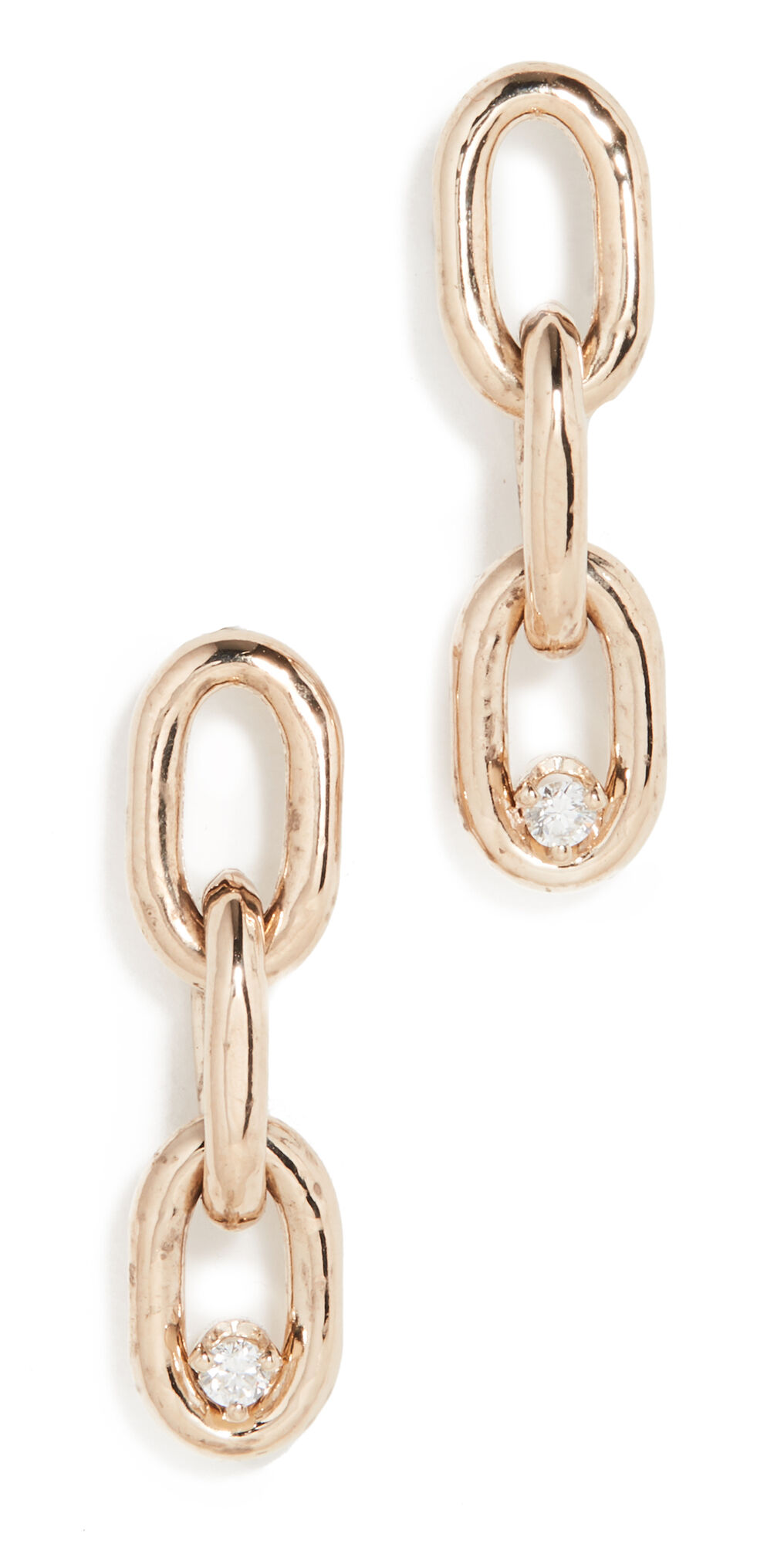 Chicco Zoe Chicco Prong Diamonds Earrings Gold One Size  Gold  size:One Size